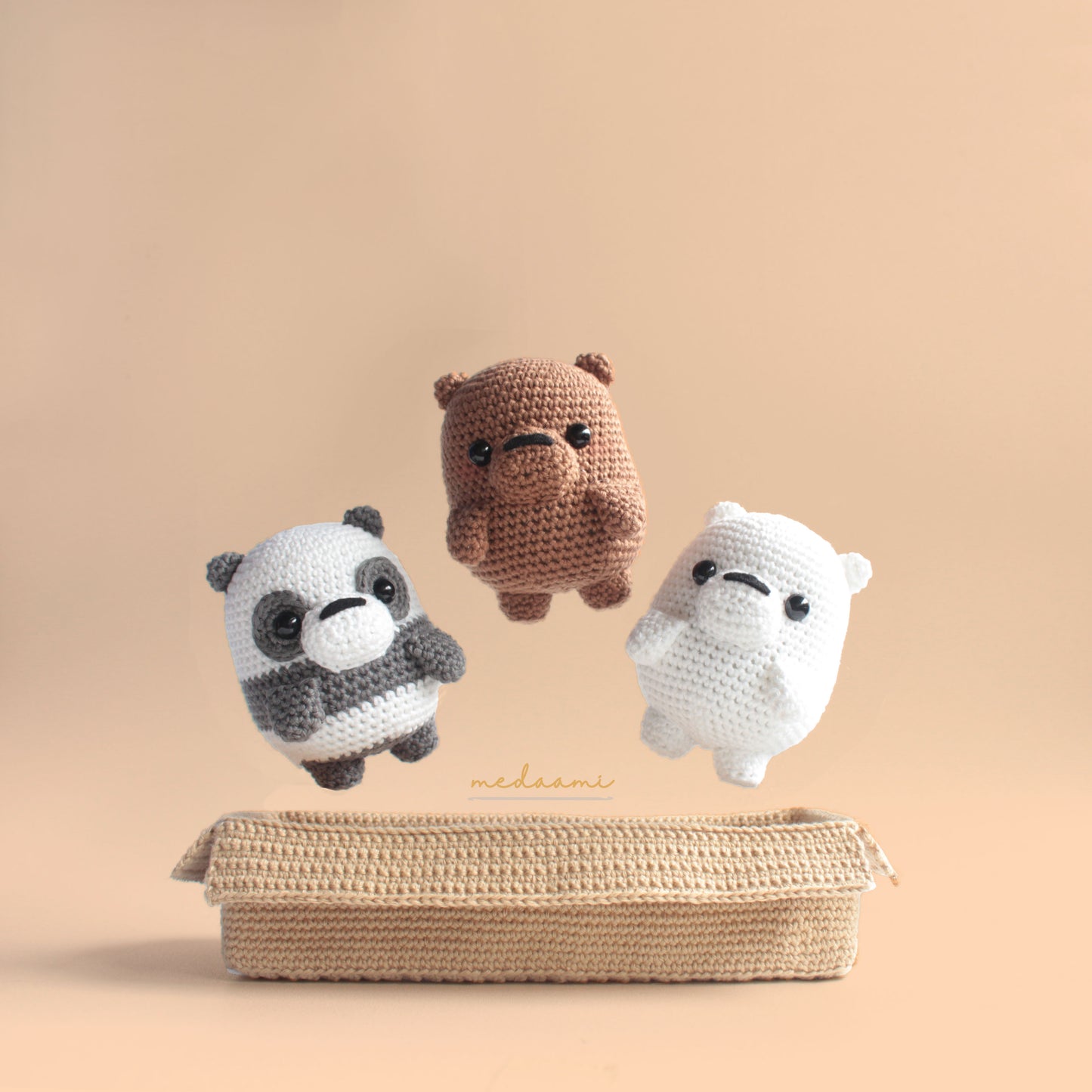 We Bare Bears Amigurumi Pattern