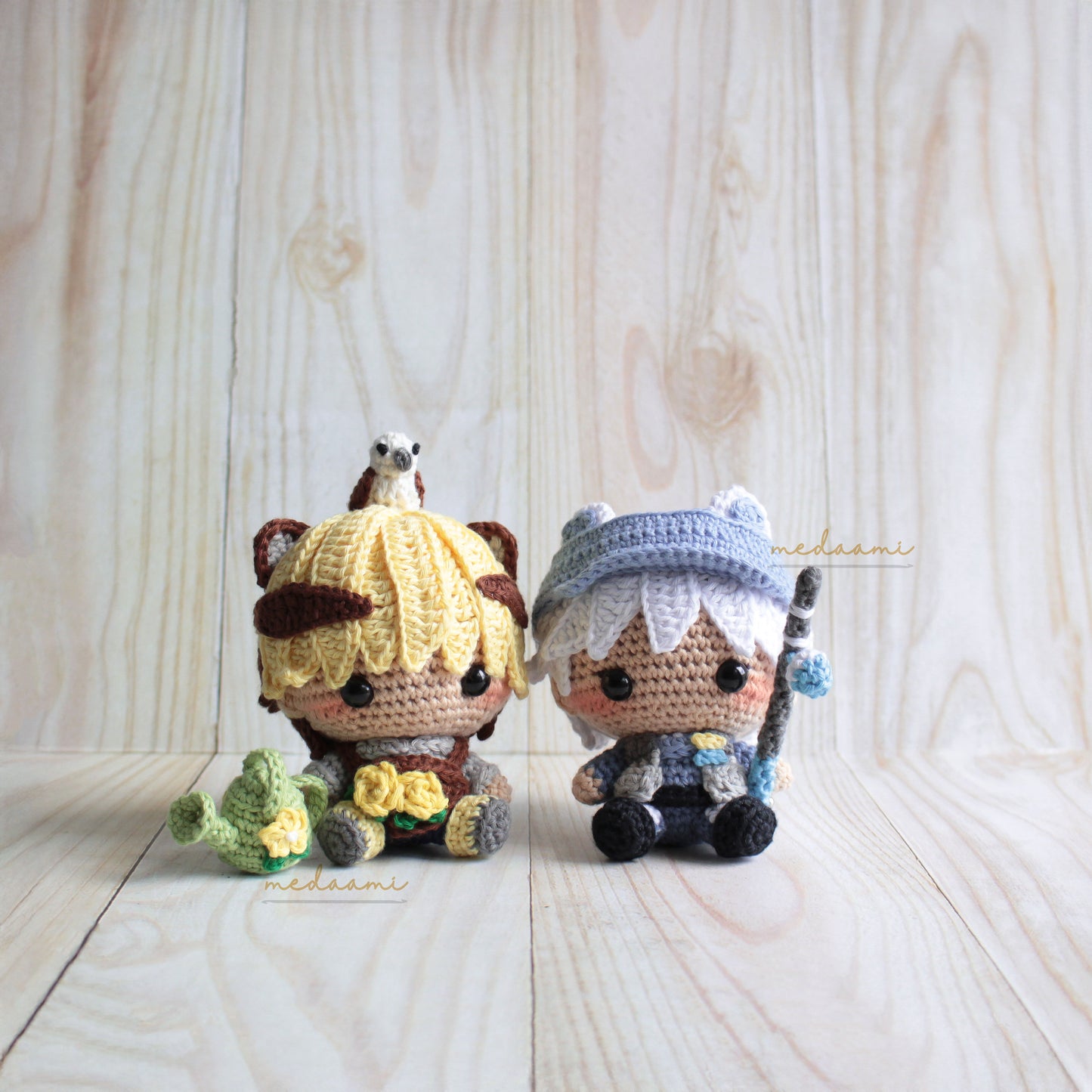 BUNDLE | Heartopia Blanc and Vanya Inspired Amigurumi Patterns