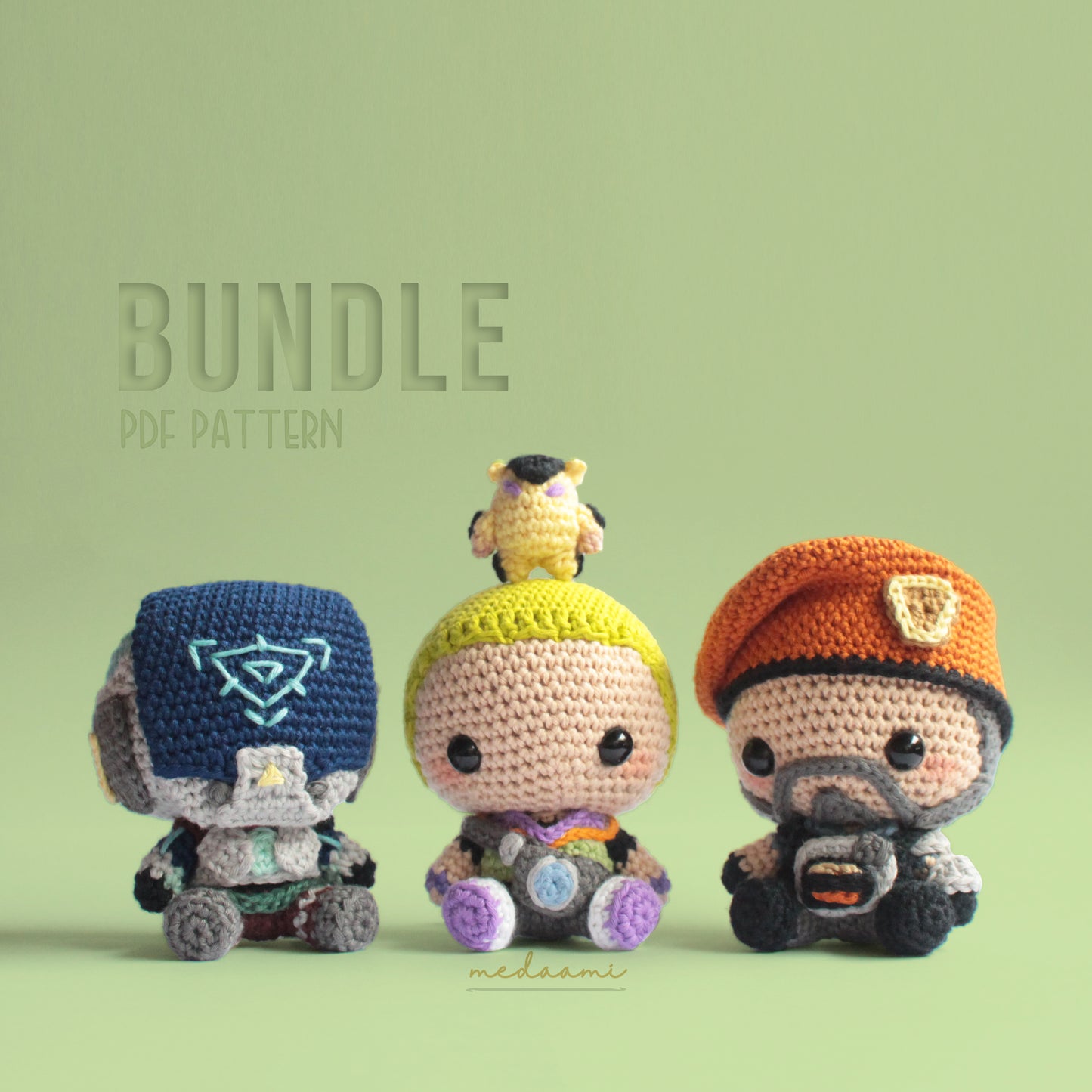 BUNDLE | 21 Valorant Agents Amigurumi Patterns