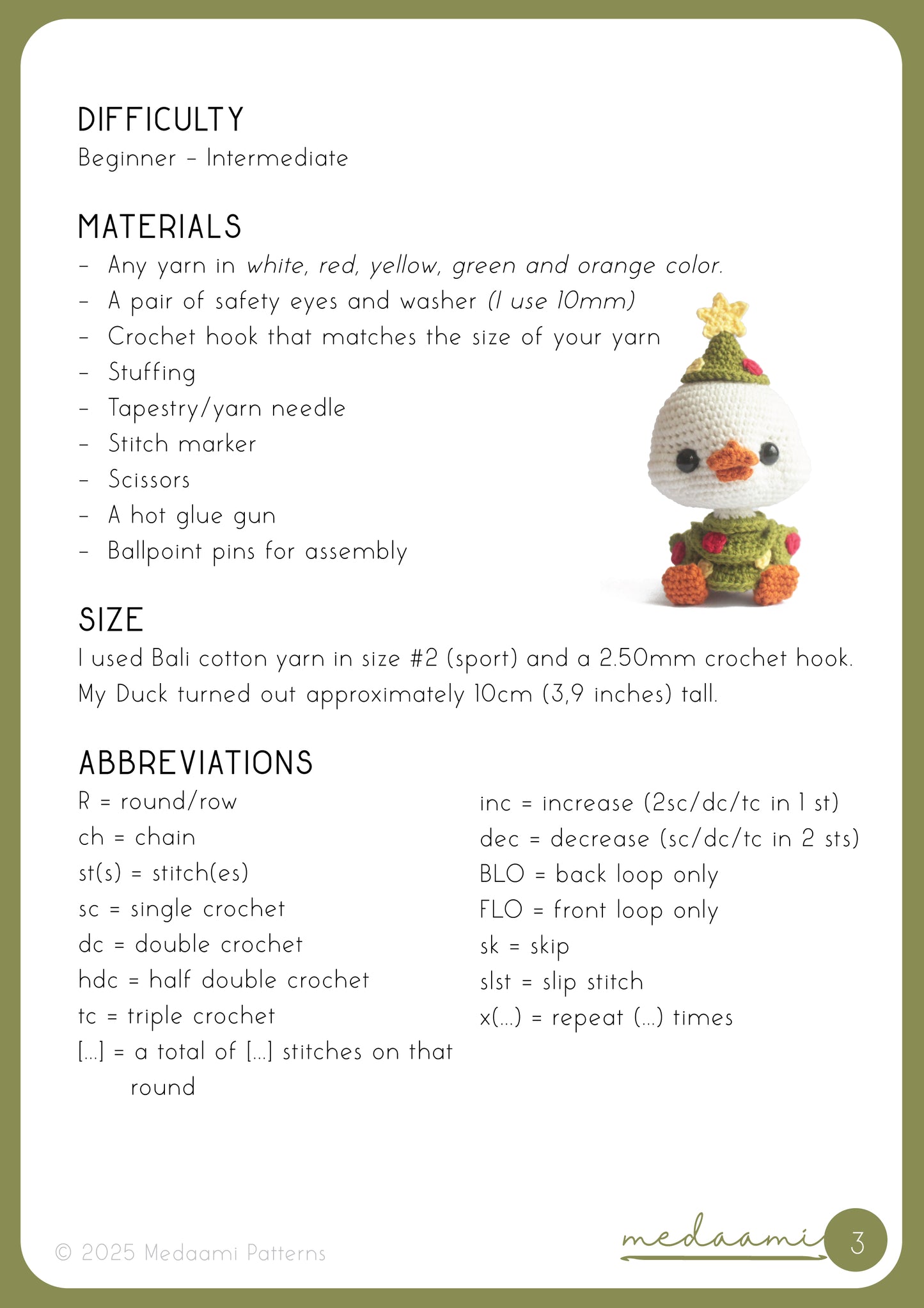 BUNDLE | Christmas Ducks Amigurumi