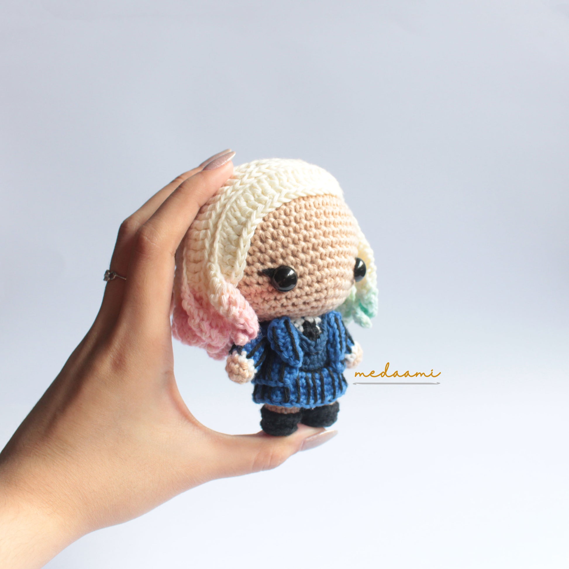 Stitch and Ukulele Amigurumi Crochet Doll Pattern – Medaami Patterns