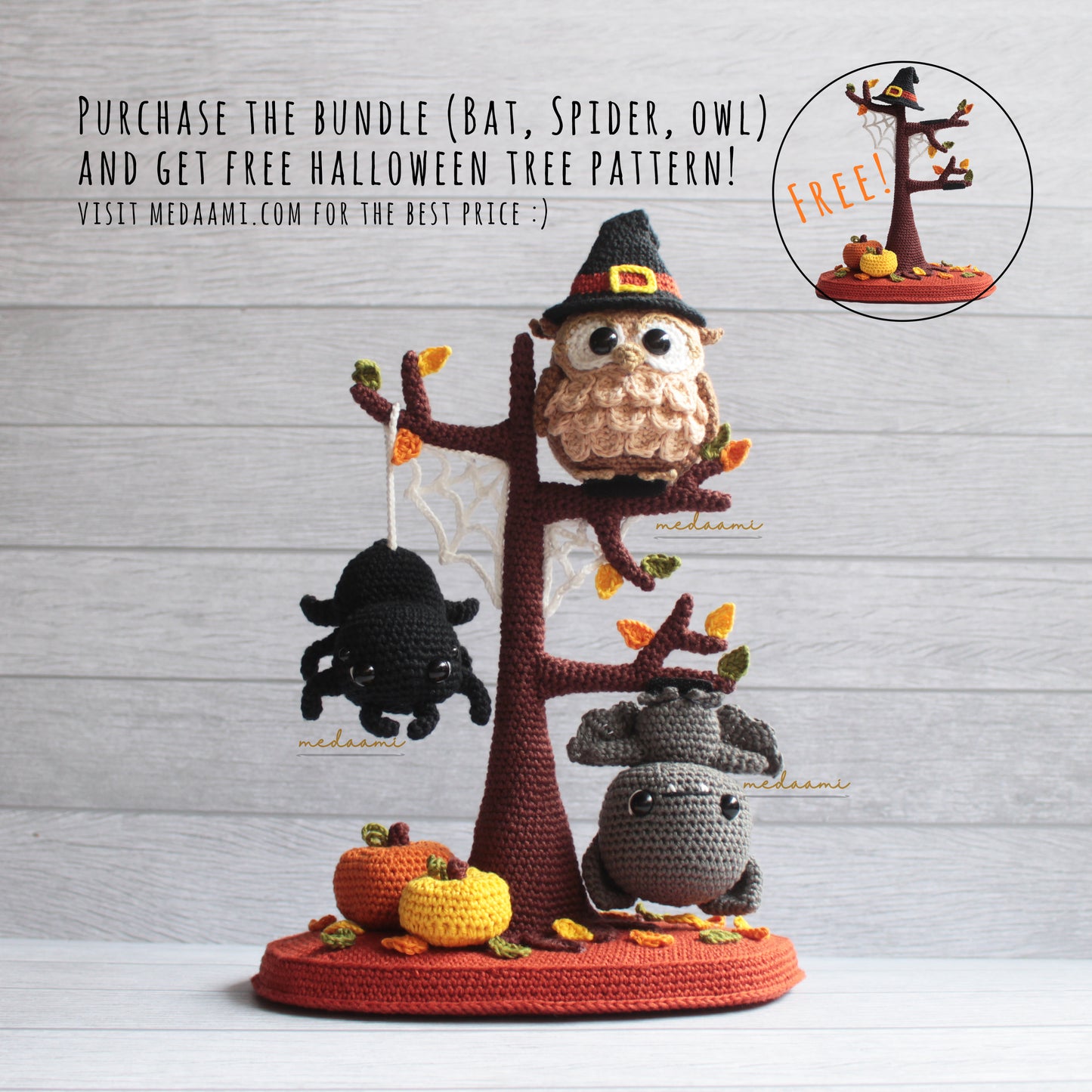 Little Spider Amigurumi Pattern