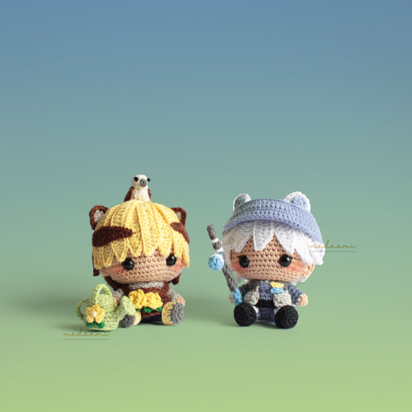 BUNDLE | Heartopia Blanc and Vanya Inspired Amigurumi Patterns