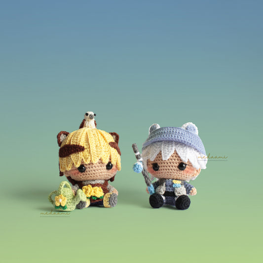 BUNDLE | Heartopia Blanc and Vanya Inspired Amigurumi Patterns