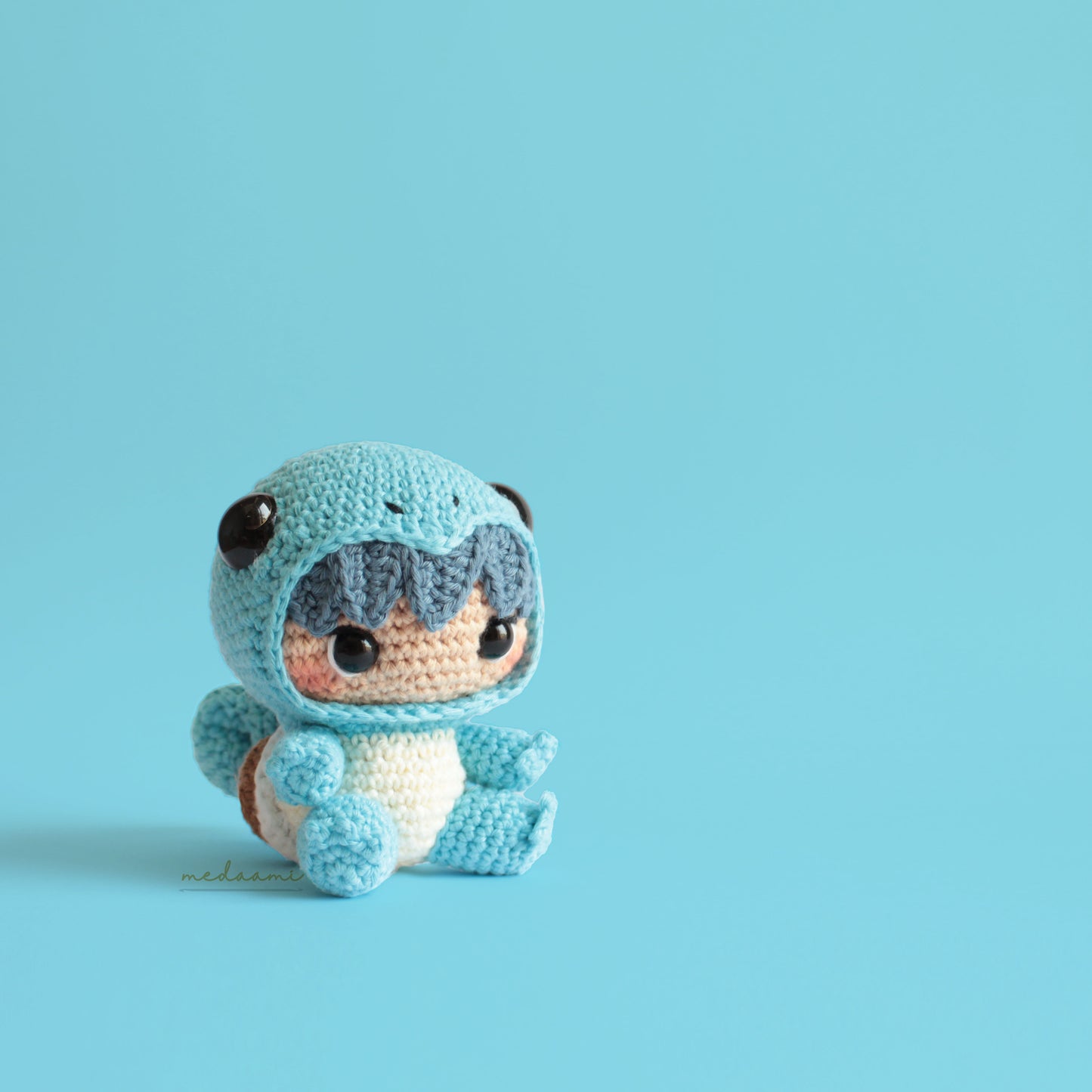 Water Turtle Costume Boy Squirtle inspired Amigurumi