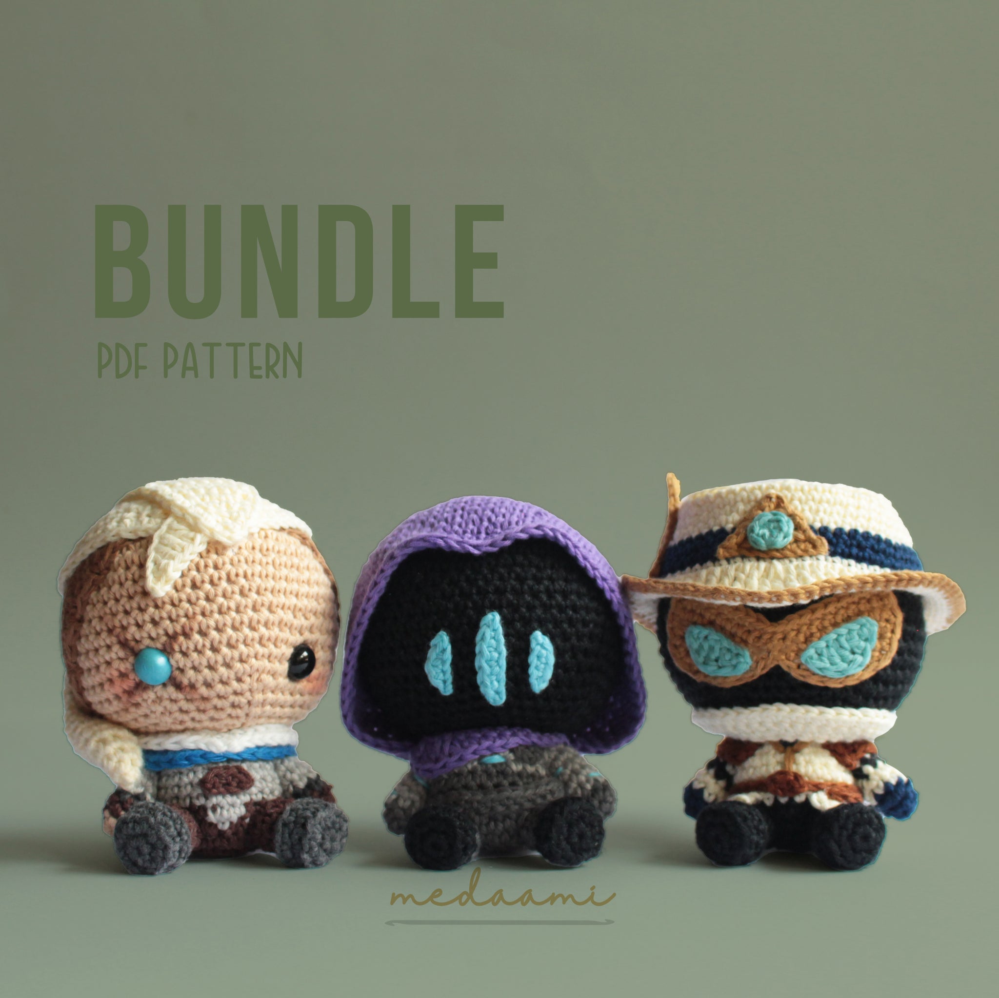 18 Valorant Agents Amigurumi Crochet Doll Patterns – Medaami Patterns