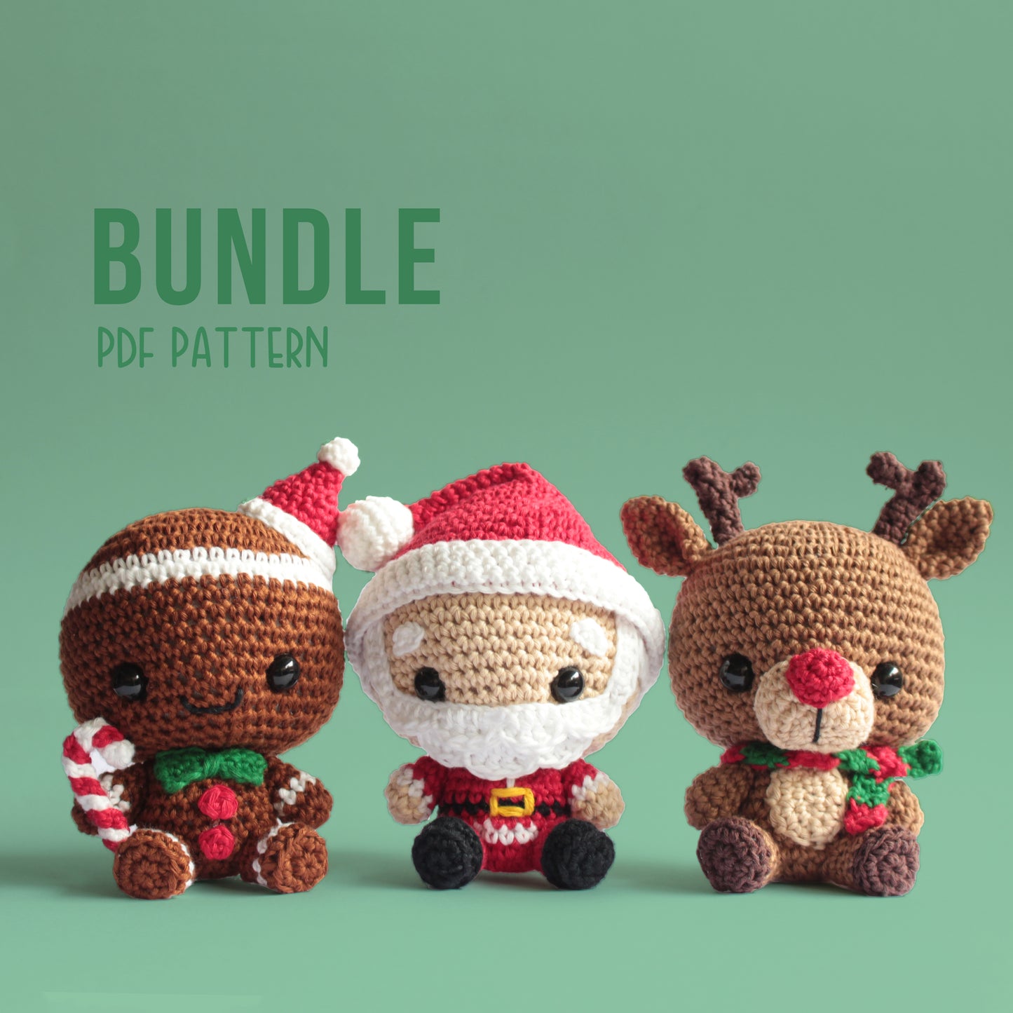 BUNDLE | Christmas Dolls Amigurumi Patterns